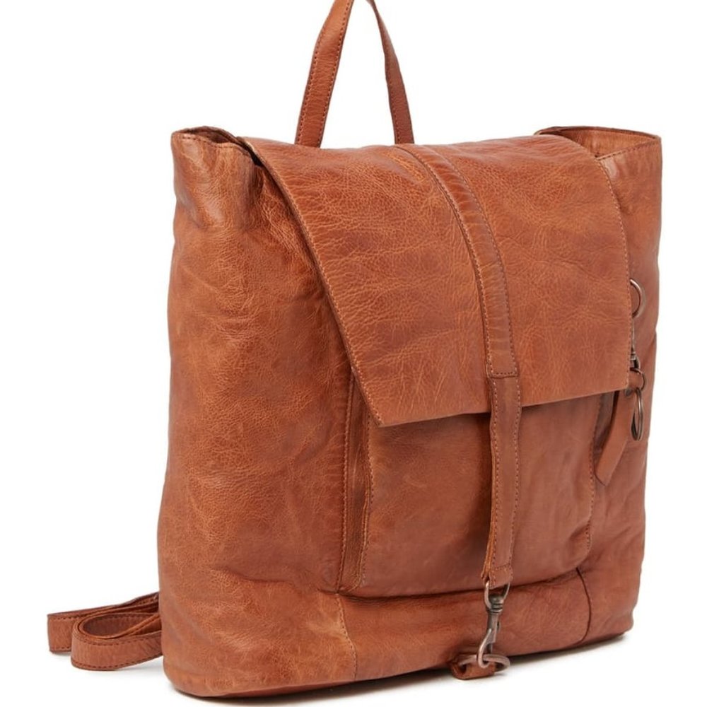 Frye & Co Rubie Cognac Women's Leather Backpack